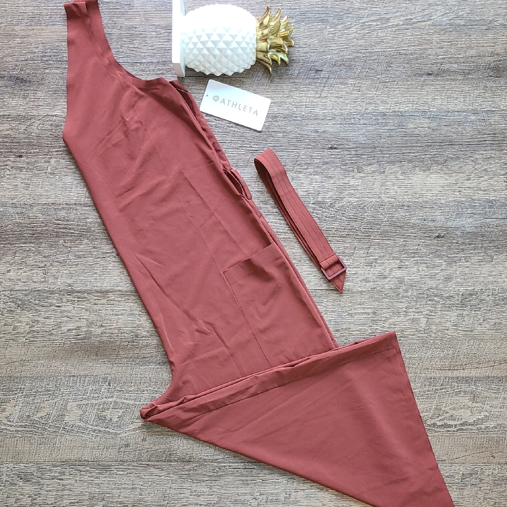 Athleta Sarasota Jumpsuit - Russet Brown